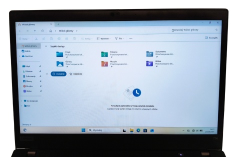 Biznesowy Lenovo ThinkPad T14 G2 i5 8GB/256GB SSD Win11 Pro